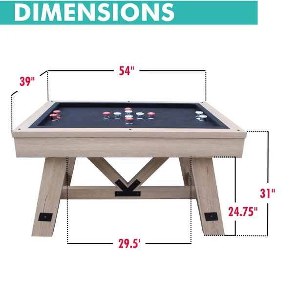 Baddah Bing 54" Bumper Pool Table - Image 11