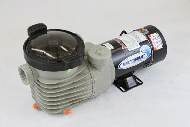 Blue Torrent Hurricane 1.5 HP Dual Port Above Ground Swimming Pool Pump - Image 2