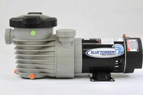Blue Torrent Hurricane 1.5 HP Dual Port Above Ground Swimming Pool Pump - Image 6