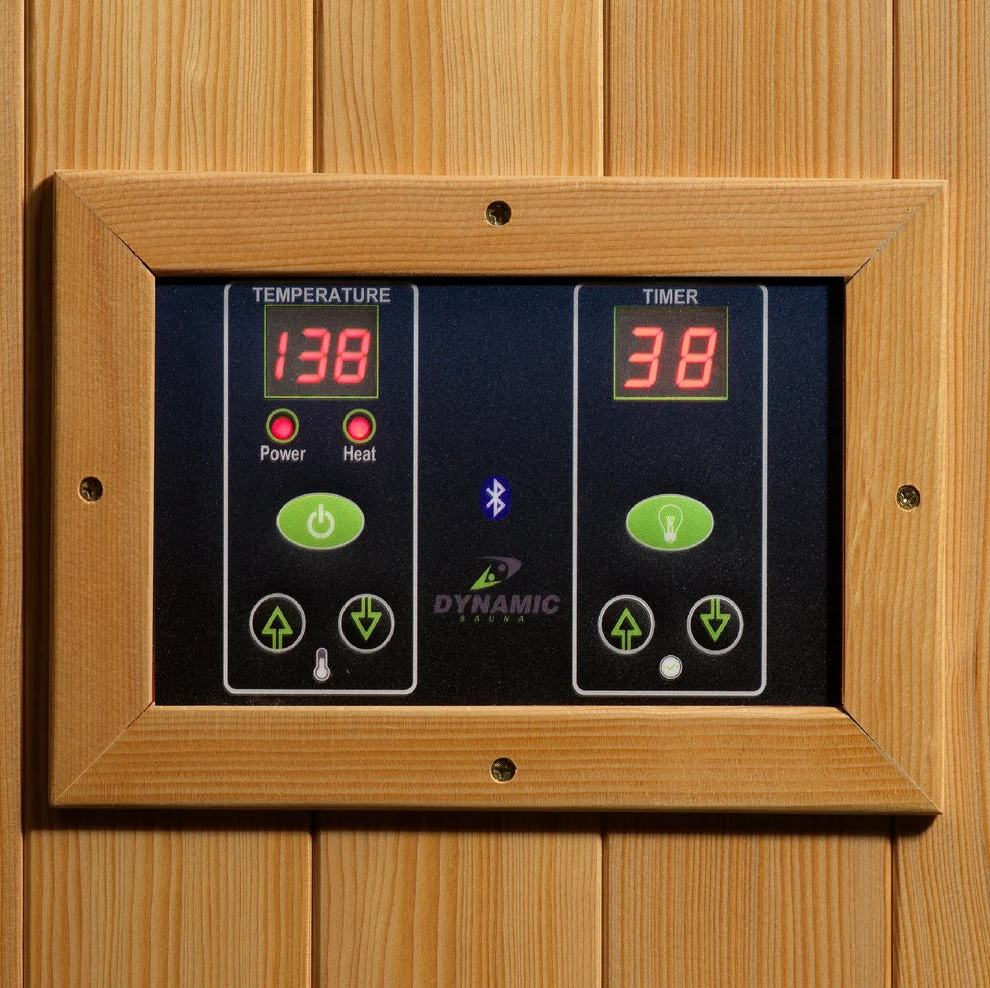 Dynamic Gracia 1-2-Person Full Spectrum Near Zero EMF FAR IR Sauna - Image 9