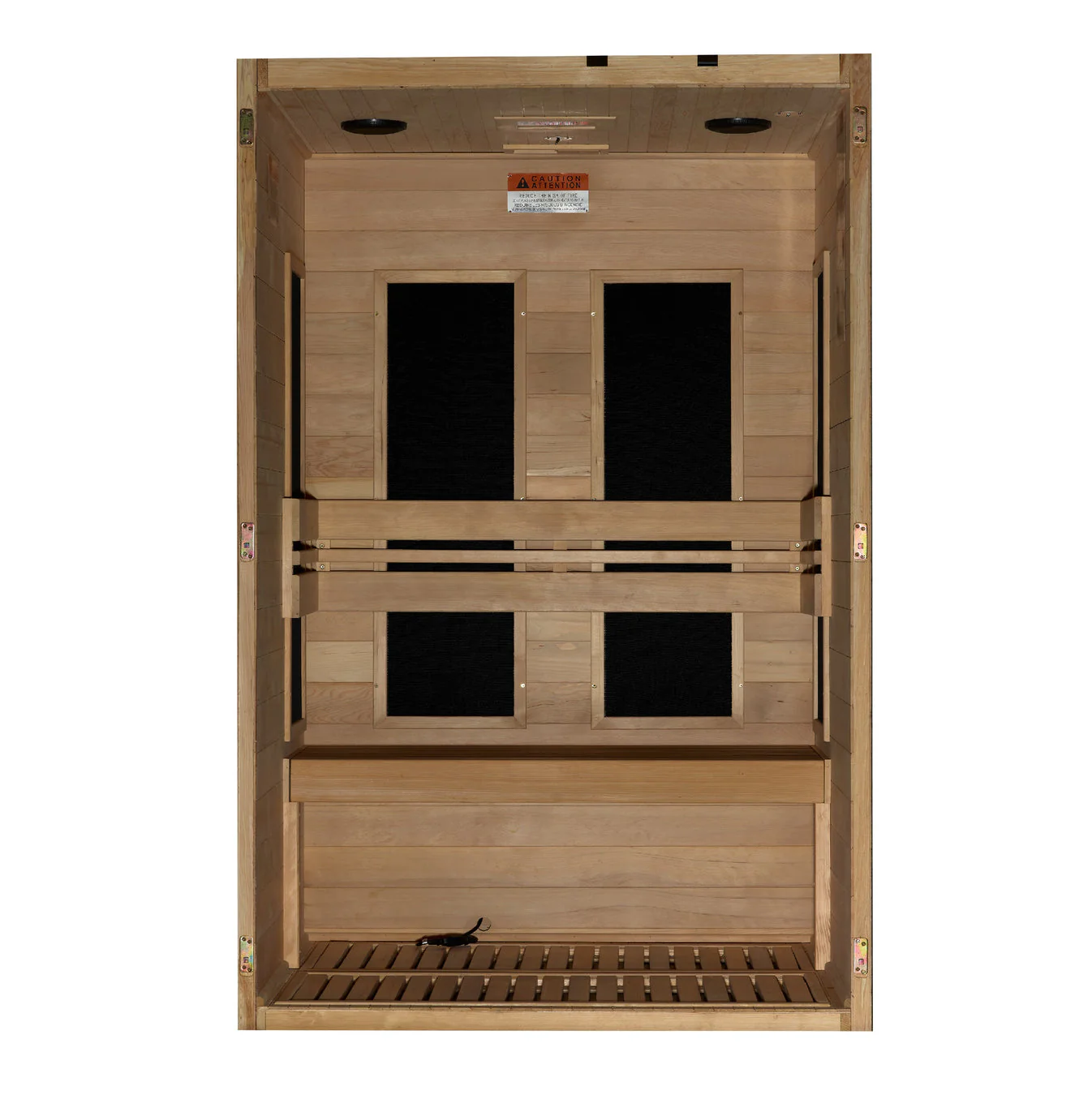 Dynamic Lucca 2 Person Low EMF FAR IR Sauna - Image 6