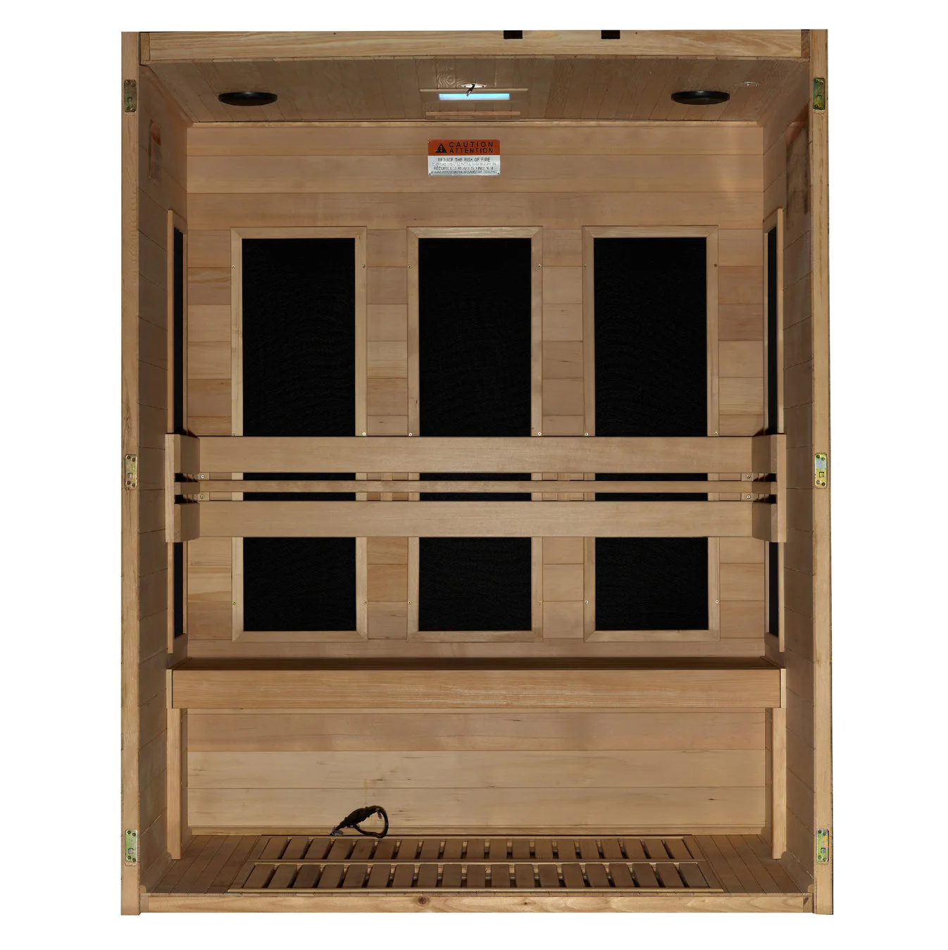 Dynamic Toscana Elite 3 Person Ultra Low EMF FAR IR Sauna - Image 6