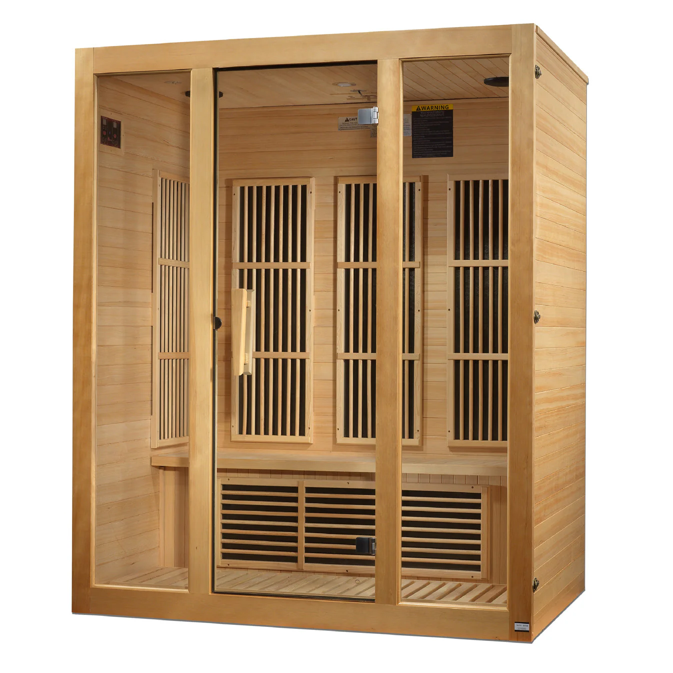 Maxxus Bellevue 3 Person Near Zero EMF FAR IR Sauna - Image 2