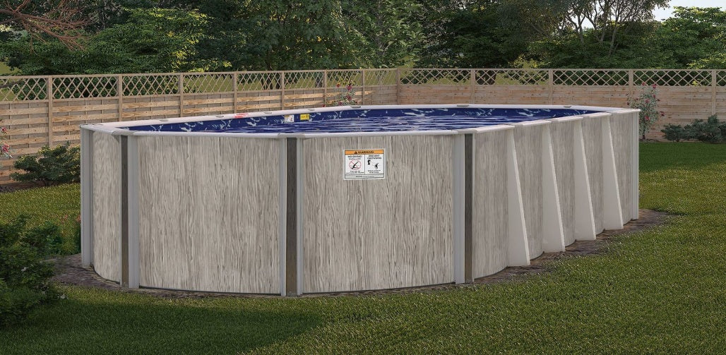 River Bend 52" or 54" Tall Resin Above Ground Pool Kit plus Starter Package - Image 4