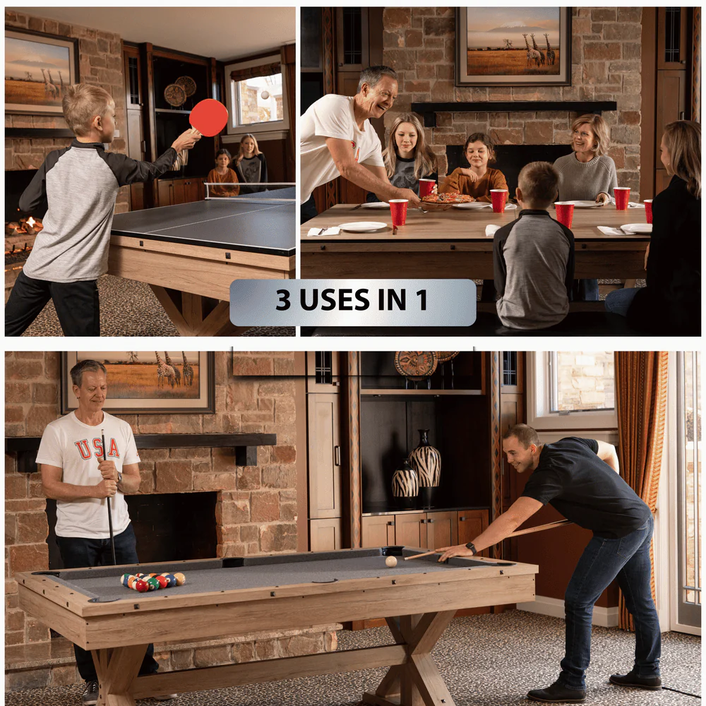 The Rockford 7' Multi-Game Billiards Table - Image 10