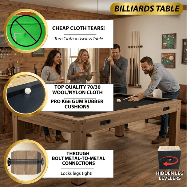 The Transformer 7' 4-in-1 Multi-Game Table - Image 8